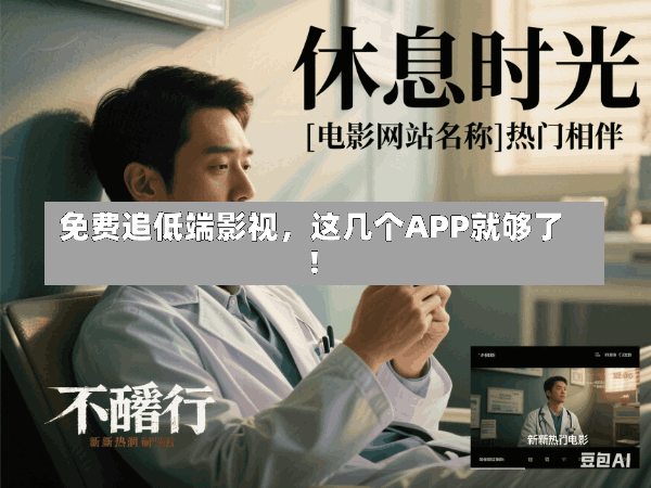 免费追低端影视,这几个APP就够了!