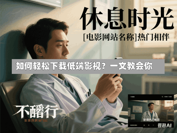 如何轻松下载低端影视?一文教会你