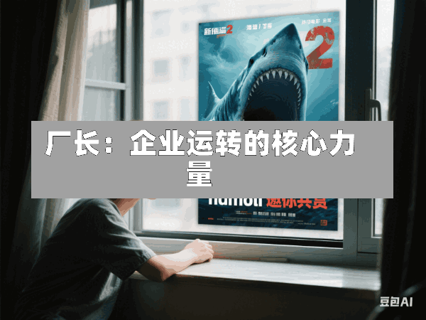 厂长:企业运转的核心力量